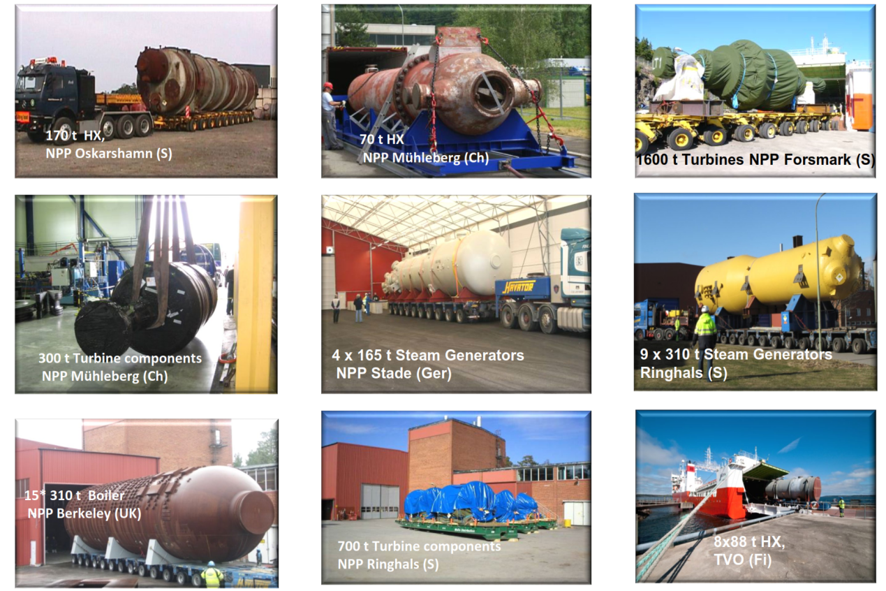 Several images of different types of machinery

Description automatically generated